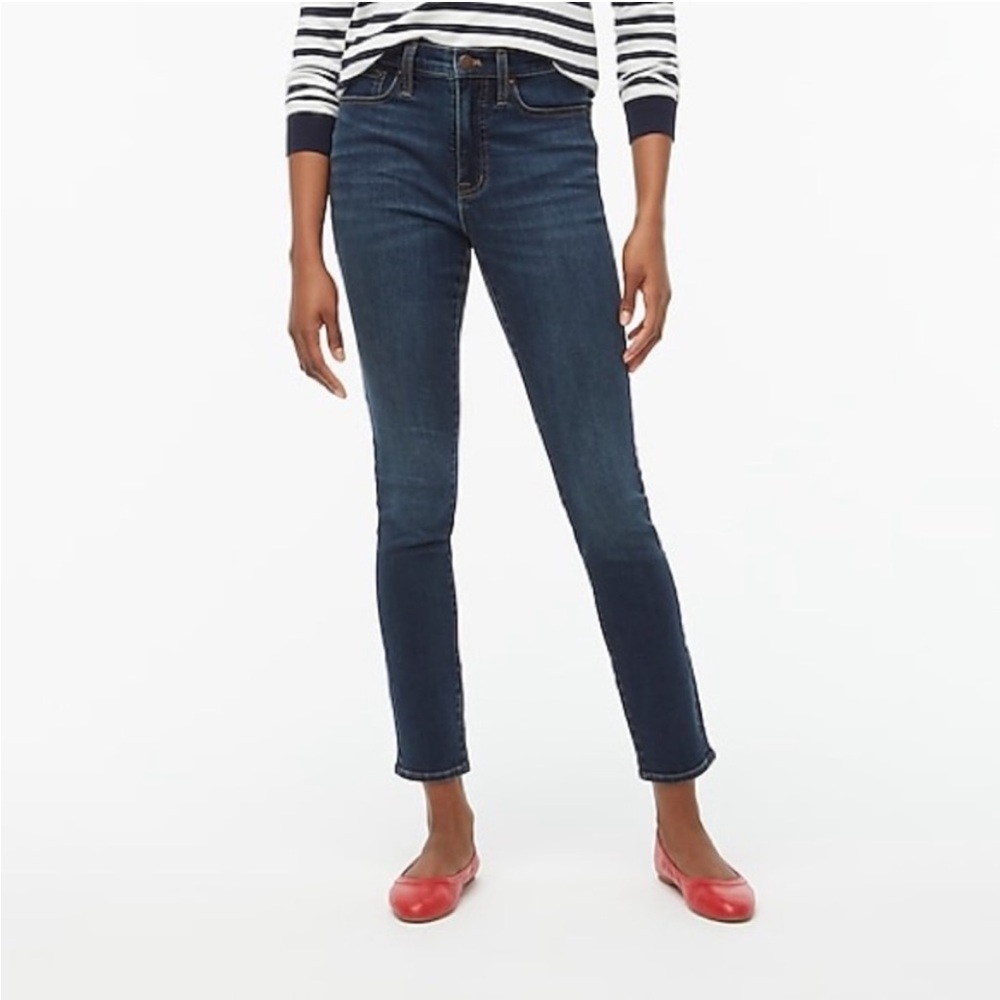 J. Crew 10in High Rise signature stretch Jeans